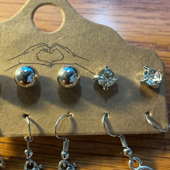 Pearl silver earrings - Picture 6 of 6